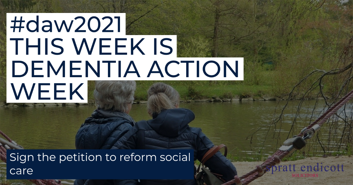 Dementia Action Week Poster